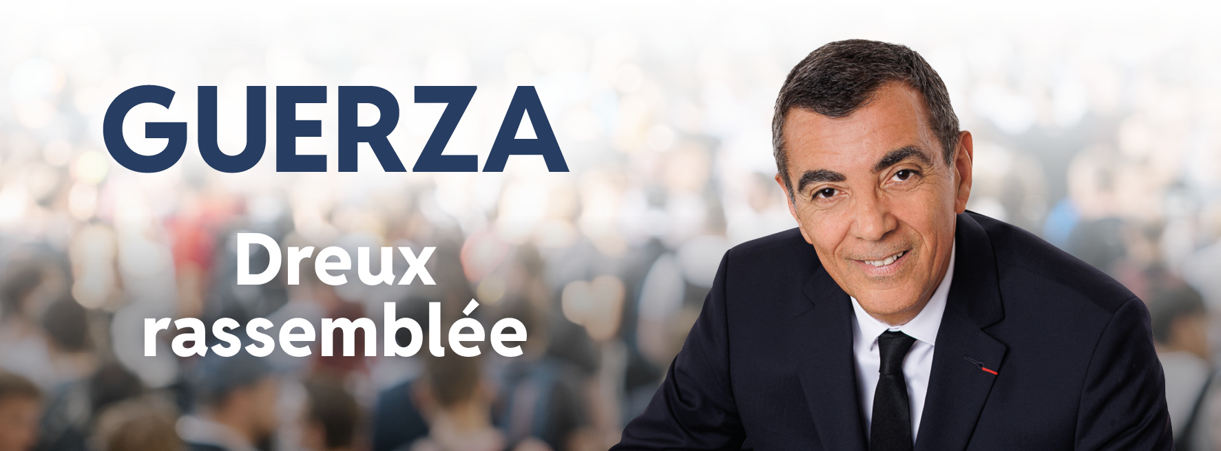 présentation en image de Mr Guerza, candidat à la mairie de Dreux en 2026